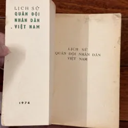 | LỊCH SỬ QUÂN ĐỘI NHÂN DÂN VIỆT NAM | 1005992
