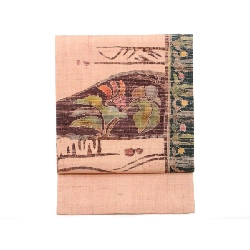 Đai Nagoya nhuộm Tsumugi - Hàng hiệu Authentic