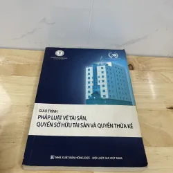Giáo trình pháp Luật về tài sản .....