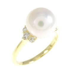 Nhẫn ngọc trai Akoya K18YG 8.9mm