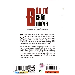 Đầu Tư Chất Lượng - Sở Hữu Những Công Ty Tốt Nhất Trong Dài Hạn - Lawrence A. Cunningham, Torkell T. Eide, Patrick Hargeaves 296388