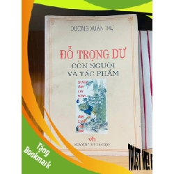 (TẶNG BOOKMARK) Đỗ Trọng Dư con người và tác phẩm / Dương Xuân Thự Sách văn học RBK3101