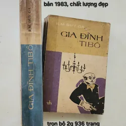 Nobel Văn chương 1937 - Tiểu thuyết Gia đình Ti Bô (tác giả Roger Martin du Gard) 703652