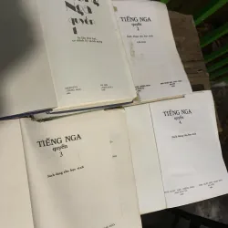 Sách học tiếng Nga, dùng cho học sinh, quyển 1-2-3-4, in tại Nga 1030531