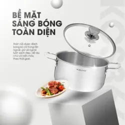 Bộ 3 nồi inox liền khối KALITE KCS366 – Bộ 3 size 18-20-24cm linh hoạt 706256
