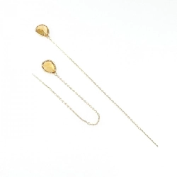 K14YG Citrine Bông tai - Hàng hiệu Chính hãng 867123