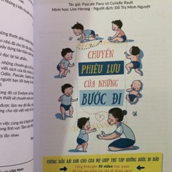 Sách mẹ và bé:CHUYẾN PHIÊU LƯU CỦA NHỮNG BƯỚC ĐI(mới 95%) 149870