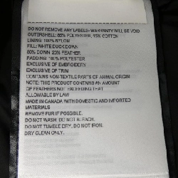 Canada Goose 2302JL MACKENZIE Áo khoác lông vũ - Hàng hiệu Authentic 813466
