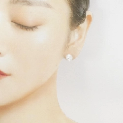 K18YG Bông tai ngọc trai nước ngọt - Hàng hiệu Authentic 870882