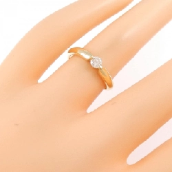 Nhẫn kim cương Solitaire K18YG 0.20CT 669821