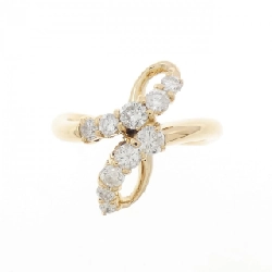 Nhẫn kim cương K18YG 0.51CT 669039