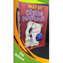 (TẶNG BOOKMARK) Nhật ký chú bé nhút nhát mới 80% có chữ ký, bẩn bìa, ố nhẹ 2010 RBK2811 Jeff Kinney VĂN HỌC