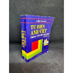 Từ Điển Anh Việt 30.000 Từ, Mới 60% (Trang Đầu Có Ghi Chữ), 2002 SBM2407 199072