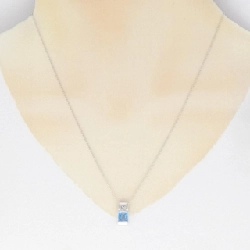 K18WG Blue Topaz Necklace - Hàng hiệu Authentic 862034