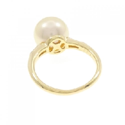 Nhẫn ngọc trai trắng K18YG 11.4mm 673247