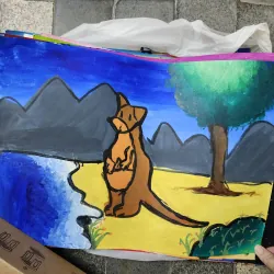 Combo 25 bức tranh vẽ acrylic về phong cảnh 799924