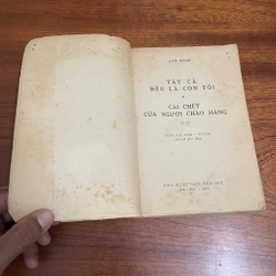 II Sách xưa: Tất Cả Đều Là Con Tôi _ Cái Chết Của Người Chào Hàng - ATƠ MILƠ - 1973 493018