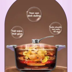 🍲 KL555 – Nồi lẩu điện dung tích lớn, giữ nguyên hương vị thơm ngon