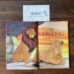 Sách tranh Disney tiếng anh The Lion King, Used, Bìa cứng 478664