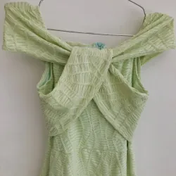 Đầm xanh mint đám cưới size S 748806