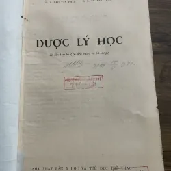 Được lý học - sách y khổ lớn 30 trang  995548
