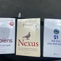 Sách Yuval Noah Narari - combo 3c Sapiens Nexus 21 bài học thế kỷ 21