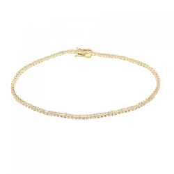 K18YG Vòng tay kim cương 1.33CT - Hàng hiệu Chính hãng 869253