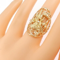 Nhẫn kim cương K18YG - Hàng hiệu Authentic 849926