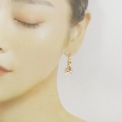 Bông tai hình trái tim 2WAY 750YG/750WG - Hàng hiệu Authentic 868552