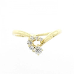 Nhẫn kim cương K18YG 0.15CT 667470