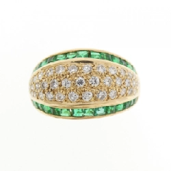 Nhẫn Emerald 18KYG 0.86CT - Hàng hiệu Chính hãng 854461