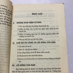 HẠN CHẾ CAO HUYẾT ÁP KHÔNG CẦN THUỐC  ( sách dịch) - 308 trang, nxb: 2003 330777