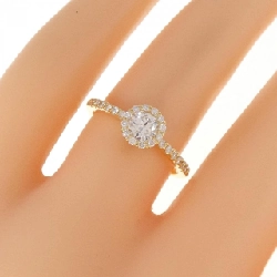 Nhẫn kim cương K18YG 0.302CT - Hàng hiệu Authentic 856122