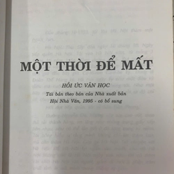MỘT THỜI ĐỂ MẤT - BÙI NGỌC TẤN 502884