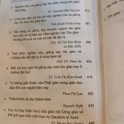 MẤY VẤN ĐỀ TÔN GIÁO HỌC VÀ GIẢNG DẠY TÔN GIÁO HỌC - NGUYỄN HỒNG DƯƠNG 1026429