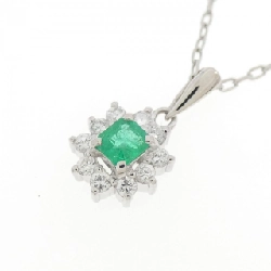 Dây chuyền ngọc lục bảo PT900/PT850 0.13CT - Hàng hiệu Authentic 858575