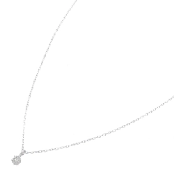 K18WG Solitaire Dây chuyền kim cương 0.10CT - Hàng hiệu Chính hãng 862189