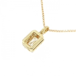 K18YG Dây chuyền kim cương 0.22CT - Hàng hiệu Chính hãng 860020