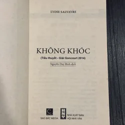 Không khóc (Giải Goncourt 2014) 694713