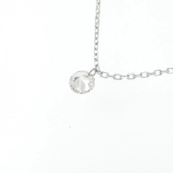 K18WG Solitaire Dây chuyền kim cương 0.15CT - Hàng hiệu Chính hãng 858956