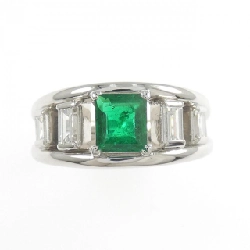 Nhẫn Emerald PT900 0.77CT - Hàng hiệu Authentic 848130