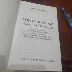 David J. Schwartz - BÍ QUYẾT THÀNH ĐẠT trong đời người 327791