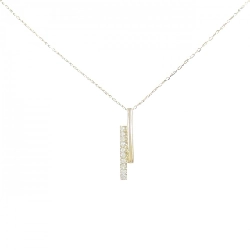 K18YG Dây chuyền kim cương 0.05CT - Hàng hiệu Chính hãng