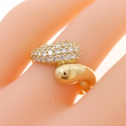 Nhẫn kim cương K18YG 0.50CT 669317