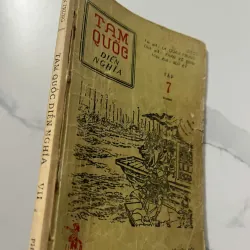 Tam Quốc Diễn Nghĩa (tập 7) nxb Phổ Thông 1960 - La Quán Trung 991720
