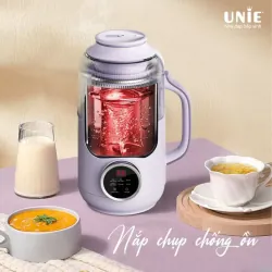 Máy làm sữa hạt UNIE UMB09, dung tích 800ml, nắp chụp chống ồn, 6 chức năng xay nấu 958032
