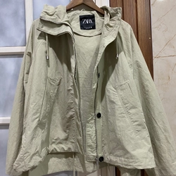 Áo khoác Zara parka dáng ngắn mới chưa sử dụng 332761