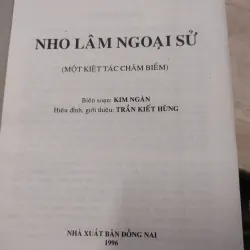 sách: Nho Lâm Ngoại Sử - Kim Ngàn – Trần Kiết Hùng (A1) 565143