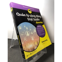 Quản lý cộng đồng trực tuyến for dummies 2019 mới 85% bẩn nhẹ Deborah Ng HPB2208 QUẢN TRỊ