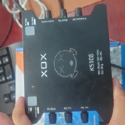 Bộ soundcard ks108 kèm mic bm900  59444